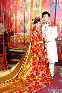 結婚訪中（中国で結婚式）